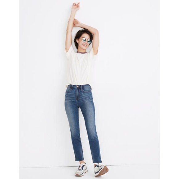 Madewell Denim - Madewell Road Tripper Stovepipe Petite Jeans